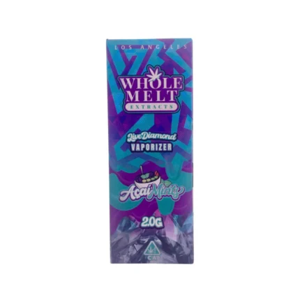 Acai Mints Whole Melts Disposable – Hybrid - Official Whole Melt Extracts