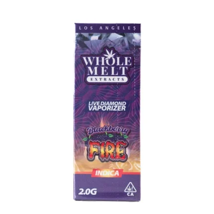 Blackberry Fire Whole Melts Disposable - Indica - Official Whole Melt Extracts