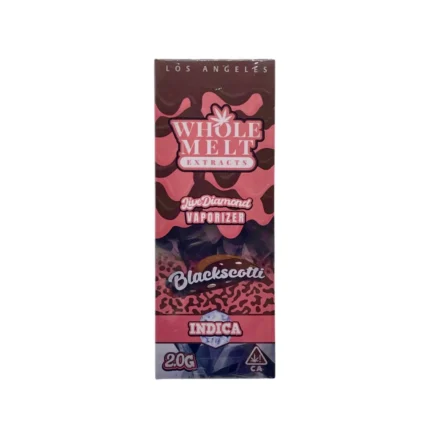 Blackscotti Whole Melts Disposable – Indica - Official Whole Melt Extracts