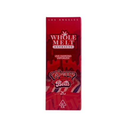 Cherry Belts Whole Melts Disposable – Indica - Official Whole Melt Extracts