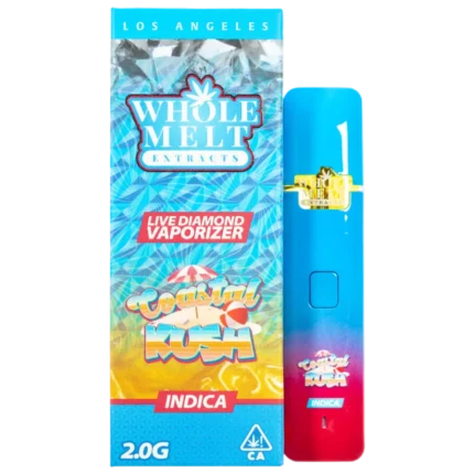 Coastal Kush Whole Melts Disposable – Indica - Official Whole Melt Extracts