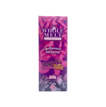Grape Cream Cake Whole Melts Disposable – Indica - Official Whole Melt Extracts