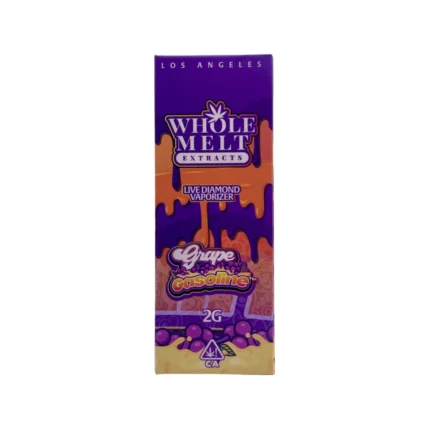 Grape Gasoline Whole Melts Disposable – Indica - Official Whole Melt Extracts