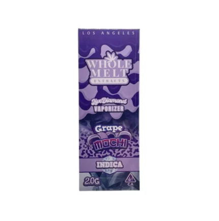 Grape Mochi Whole Melts Disposable – Hybrid - Official Whole Melt Extracts
