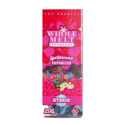 Gusher Pie Whole Melts Disposable – Indica - Official Whole Melt Extracts