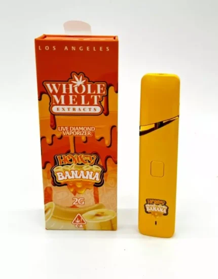 Honey Banana Whole Melts Disposable – Sativa - Official Whole Melt Extracts