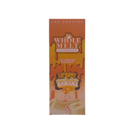 Honey Banana Whole Melts Disposable – Sativa - Official Whole Melt Extracts
