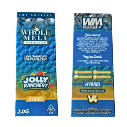 Jolly Rancherz Whole Melts Disposable – Hybrid - Official Whole Melt Extracts