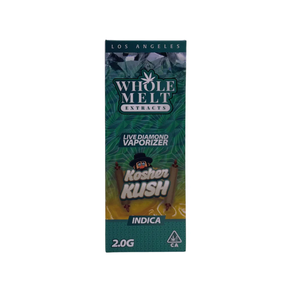 Kosher Kush Whole Melts Disposable – Indica - Official Whole Melt Extracts Kosher Kush Whole Melts Disposable – Indica - Official Whole Melt Extracts