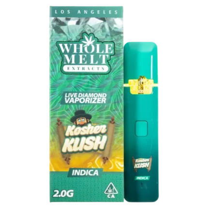 Kosher Kush Whole Melts Disposable – Indica - Official Whole Melt Extracts