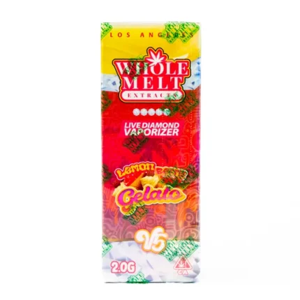 Lemon Berry Gelato Whole Melts Disposable – Hybrid - Official Whole Melt Extracts