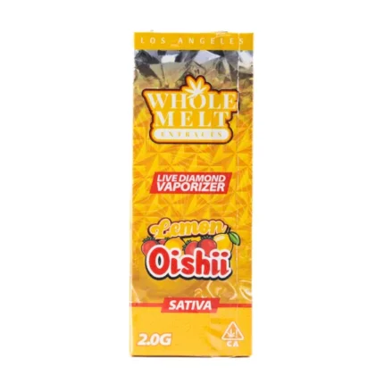Lemon Oishii Whole Melts Disposable – Hybrid - Official Whole Melt Extracts