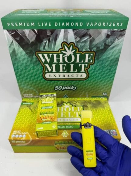Mello Yello Whole Melts Disposable – Hybrid - Official Whole Melt Extracts
