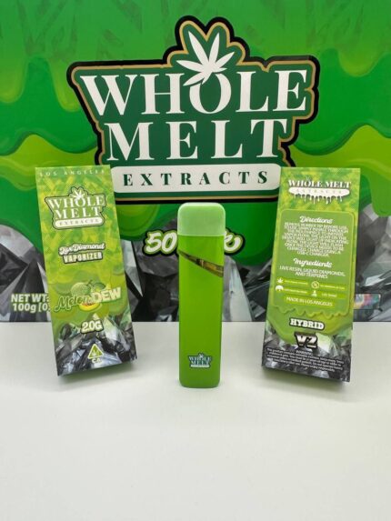Melon Dew Whole Melts Disposable – Hybrid - Official Whole Melt Extracts