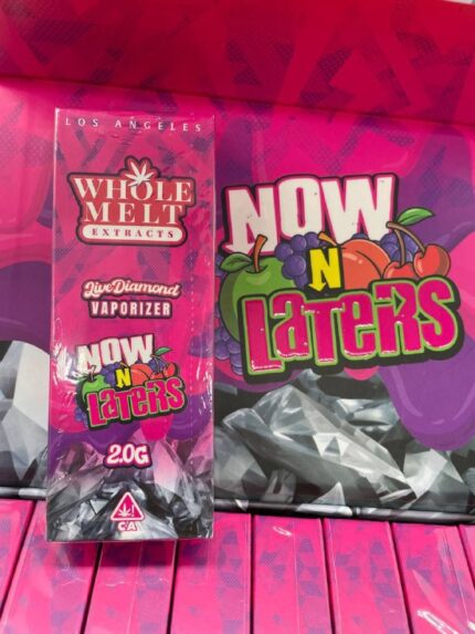 Now N Laters Whole Melts Disposable – Hybrid - Official Whole Melt Extracts