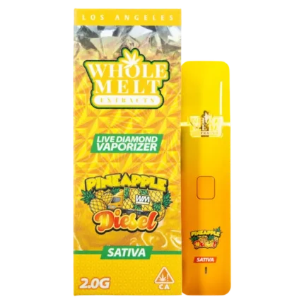 Pineapple Diesel Whole Melts Disposable – Hybrid - Official Whole Melt Extracts