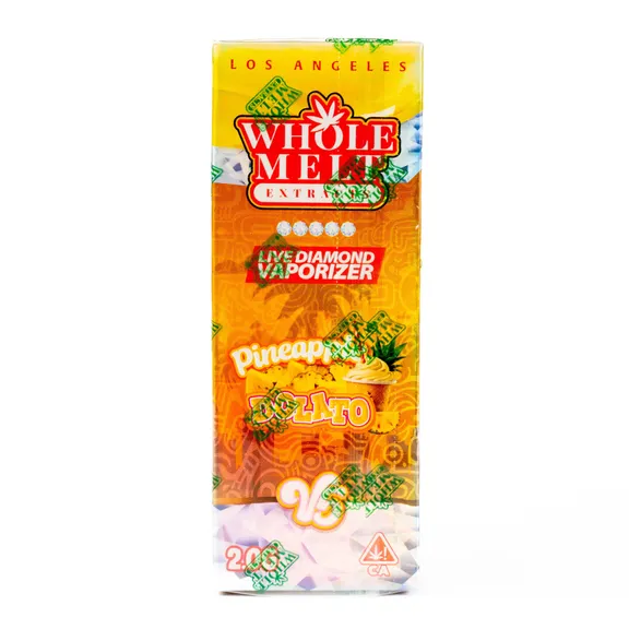 Pineapple Dolato Whole Melts Disposable – Indica - Official Whole Melt Extracts whole pineapple near me