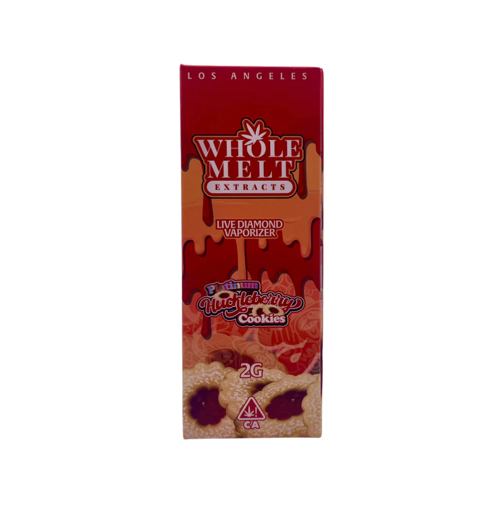 Platinum Huckleberry Cookies Whole Melts Disposable – Hybrid - Official Whole Melt Extracts platinum huckleberry cookies strain