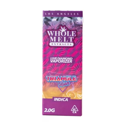 Triangle Kush Whole Melts Disposable – Indica - Official Whole Melt Extracts