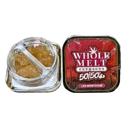 Whole Melt Extracts 50/50’s Live Resin Sugar “Sweet Diesel #13” & “Tangelo” - Official Whole Melt Extracts