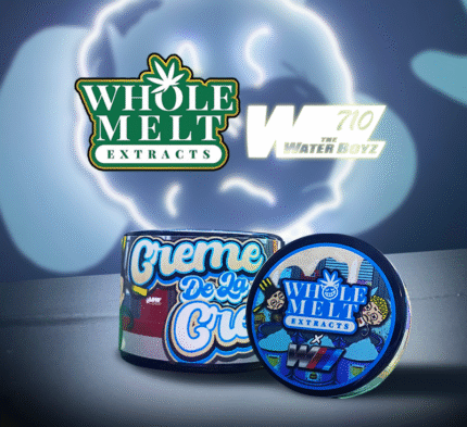 Whole Melt Extracts X the Water Boyz – Creme De La Cream Live Rosin – 2GM - Official Whole Melt Extracts