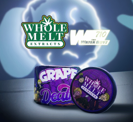 Whole Melt Extracts X the Water Boyz – Grape Death Star Live Rosin – 2GM - Official Whole Melt Extracts