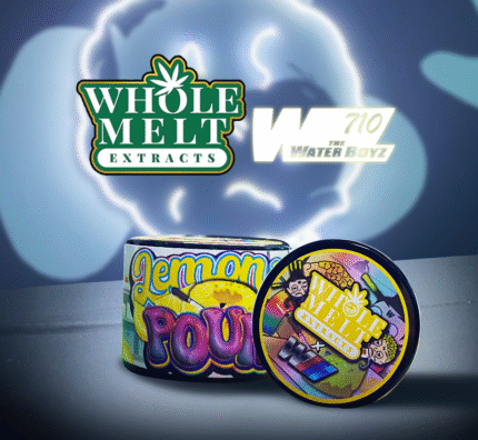 Whole Melt Extracts X the Water Boyz – Lemon Poundz Live Rosin – 2GM - Official Whole Melt Extracts