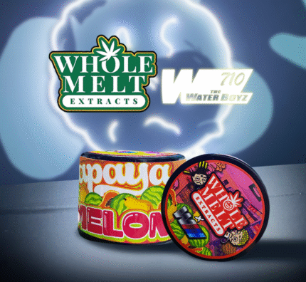 Whole Melt Extracts X the Water Boyz – Papaya Melons Live Rosin – 2GM - Official Whole Melt Extracts