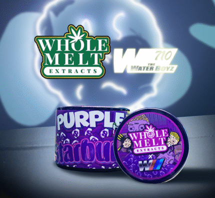 Whole Melt Extracts X the Water Boyz – Purple Starburst Live Rosin – 2GM - Official Whole Melt Extracts