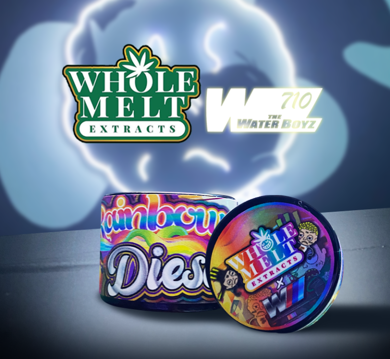 Whole Melt Extracts X the Water Boyz – Rainbow Diesel Live Rosin – 2GM - Official Whole Melt Extracts Whole Melt Extracts X the Water Boyz – Rainbow Diesel Live Rosin – 2GM - Official Whole Melt Extracts